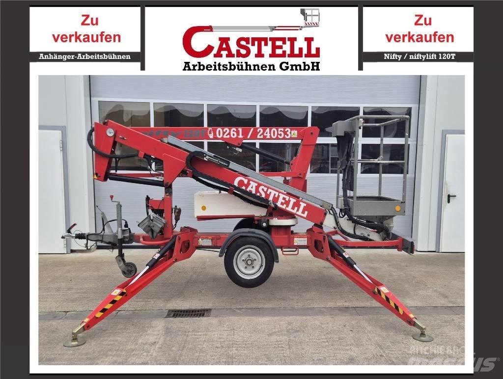 Niftylift 120 T Piattaforme aeree su rimorchio