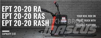 EP EPT 20-25 RAS Carrelli elevatori bassi a piattaforma