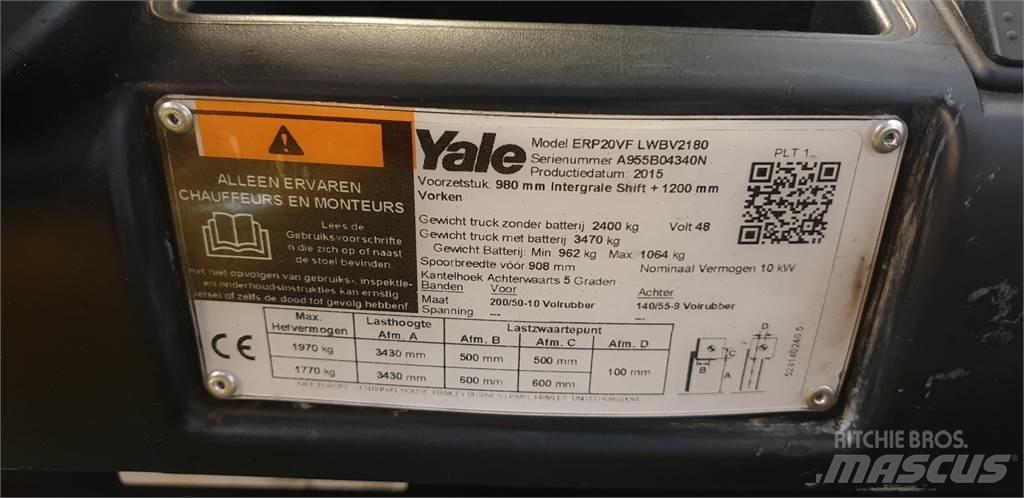 Yale ERP20VF 2014 Carrelli elevatori elettrici