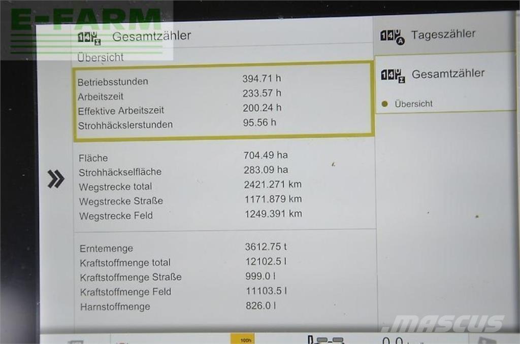 CLAAS trion 730 Mietitrebbiatrici