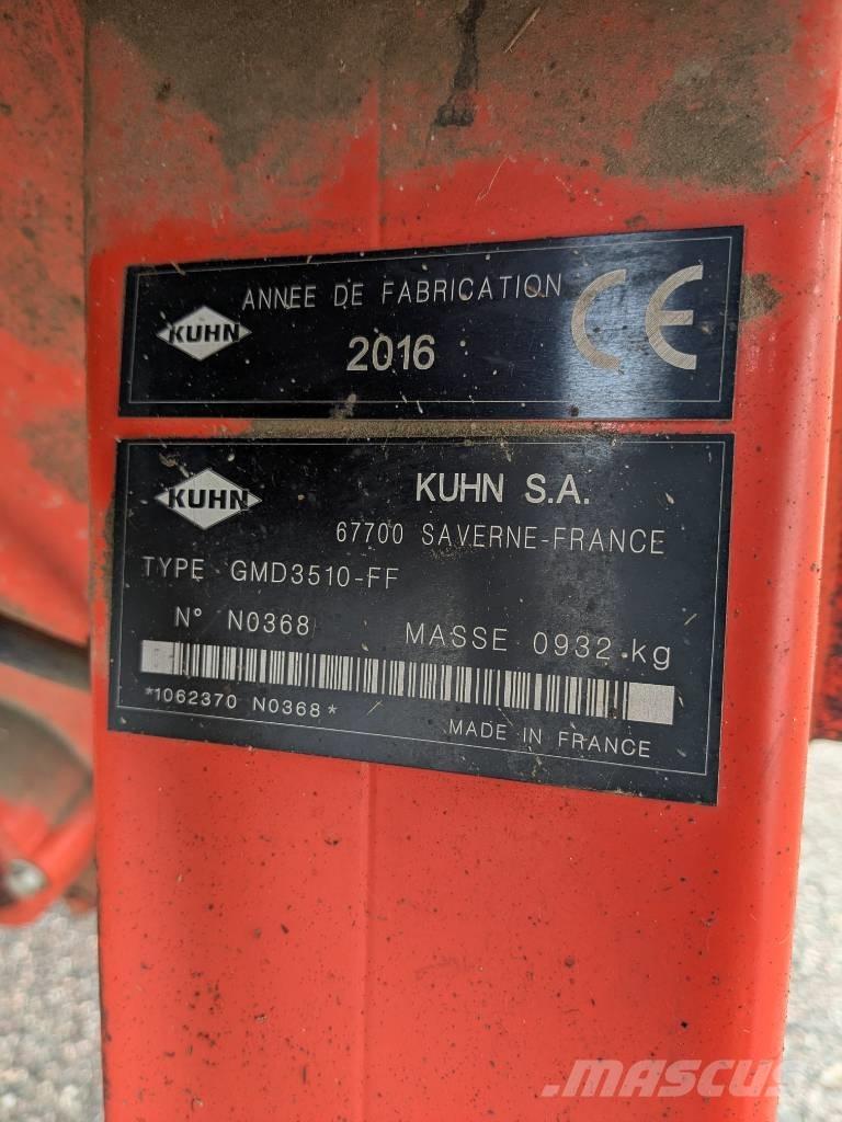 Kuhn GMD 3510 FF Falciatrici