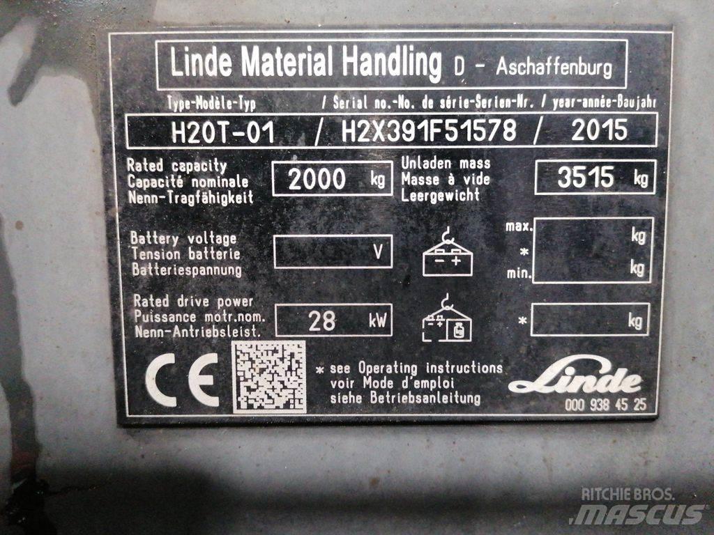 Linde H20T-01 Carrelli elevatori GPL