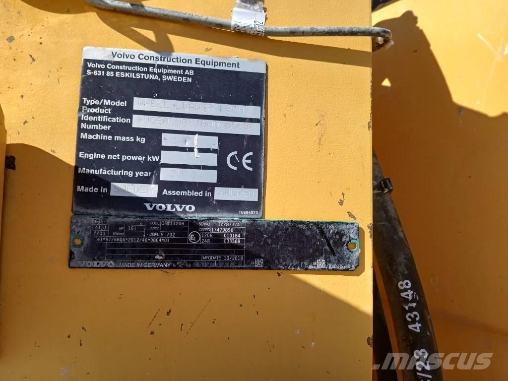 Volvo L 90 H Pale gommate
