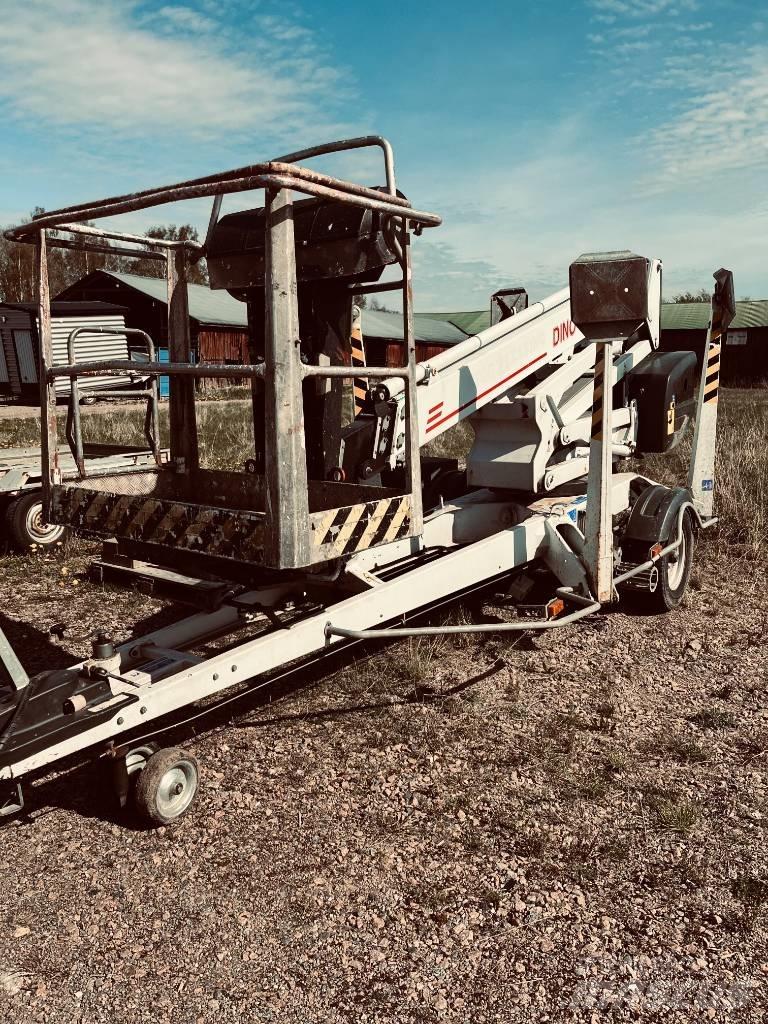 Dino 160 XT Piattaforme aeree su rimorchio