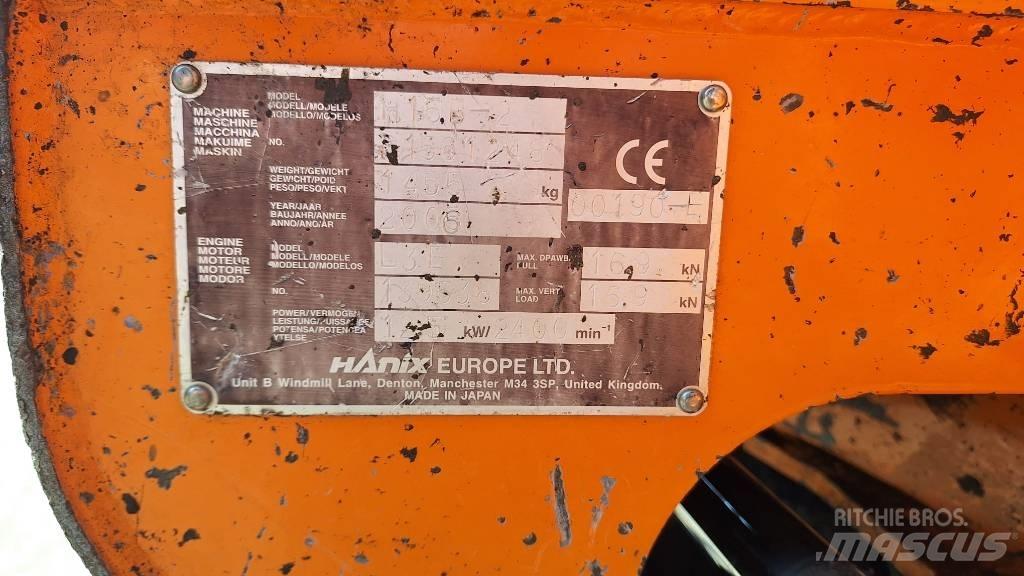 Hanix H15B-2 Miniescavatori