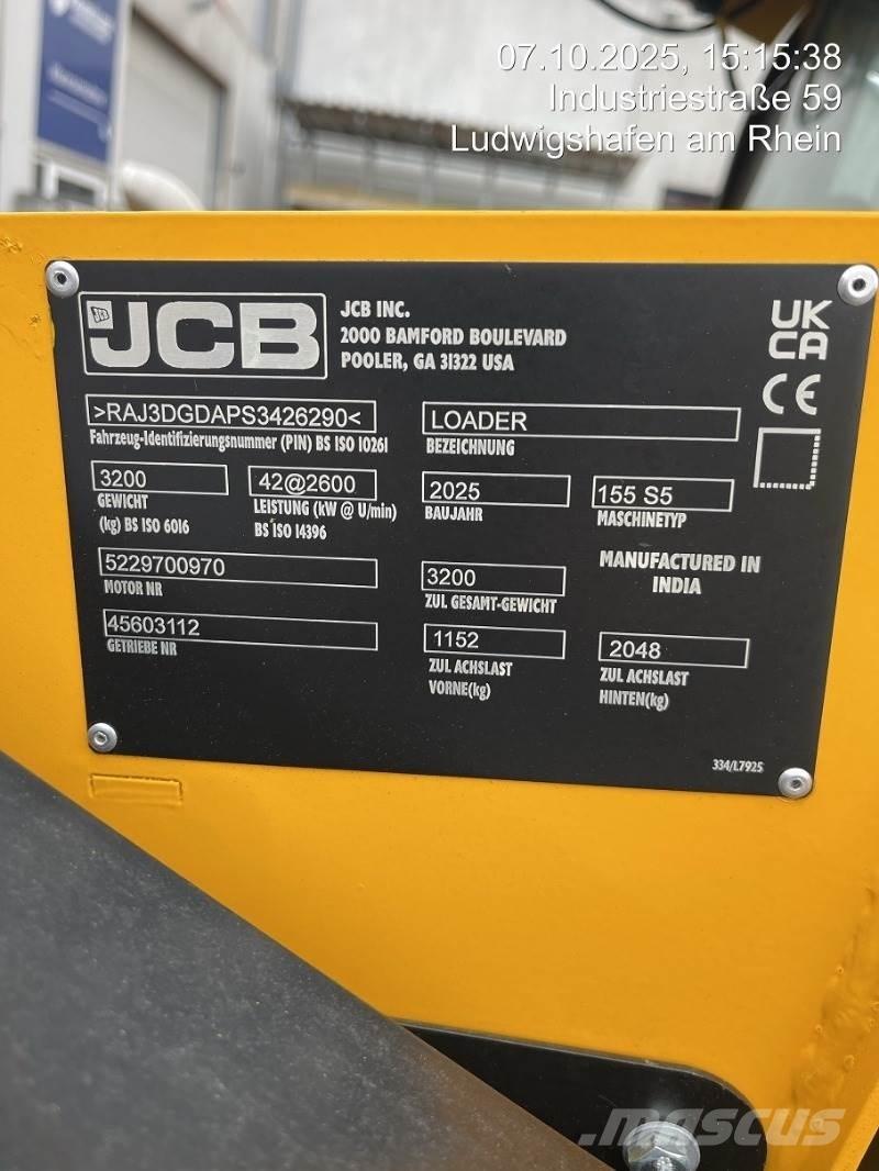 JCB 155 Mini Pale Gommate