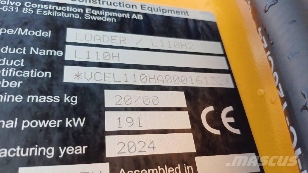 Volvo L 110 H Pale gommate