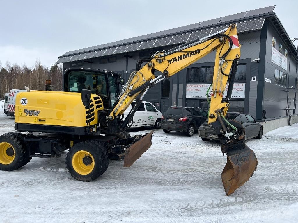 Yanmar B 95 W Escavatori gommati