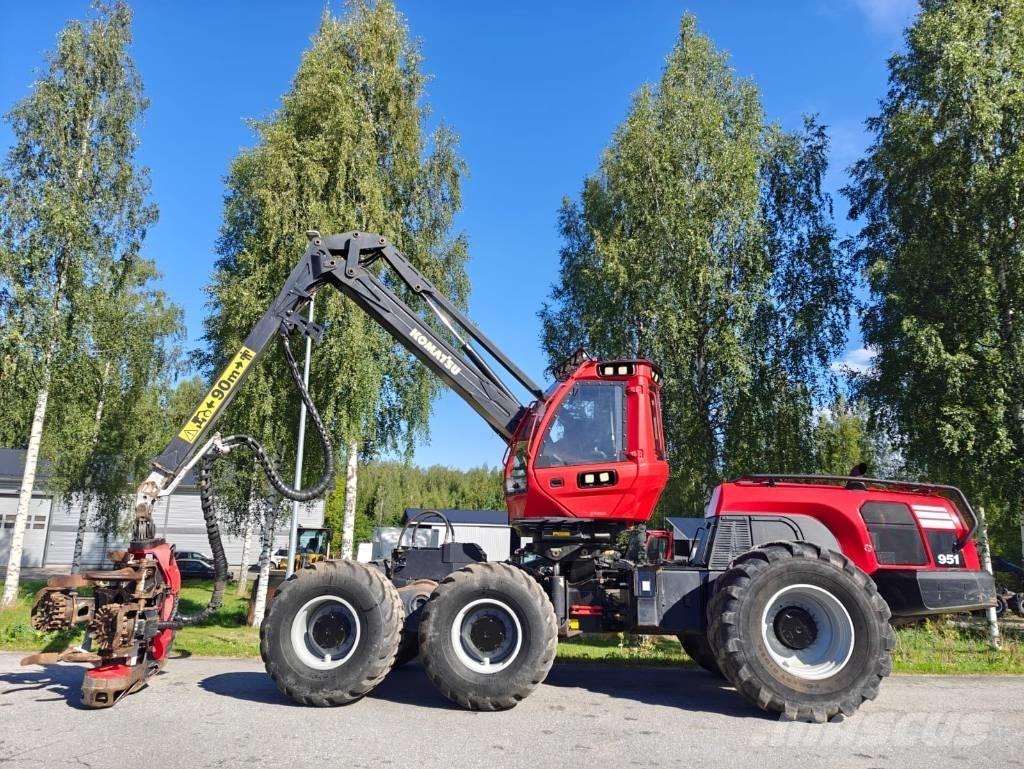 Komatsu 951 Abbattitrici, Disboscatrici