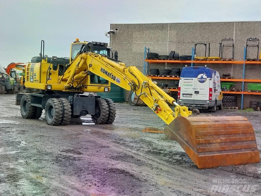 Komatsu PW148-8 Escavatori gommati