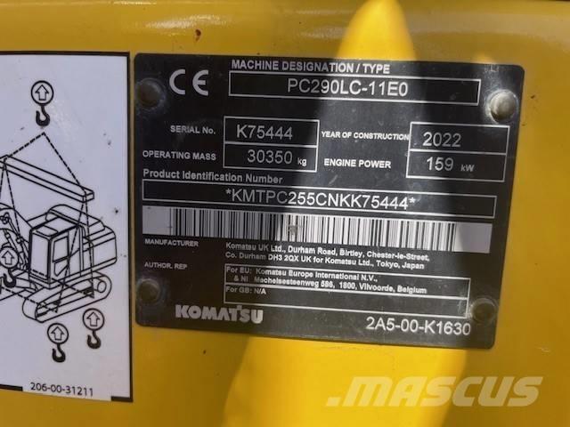 Komatsu PC 290 LC-11 Escavatori cingolati