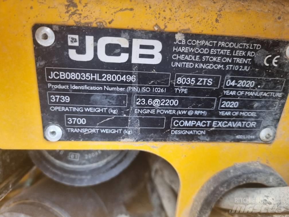 JCB 8035 ZTS Miniescavatori