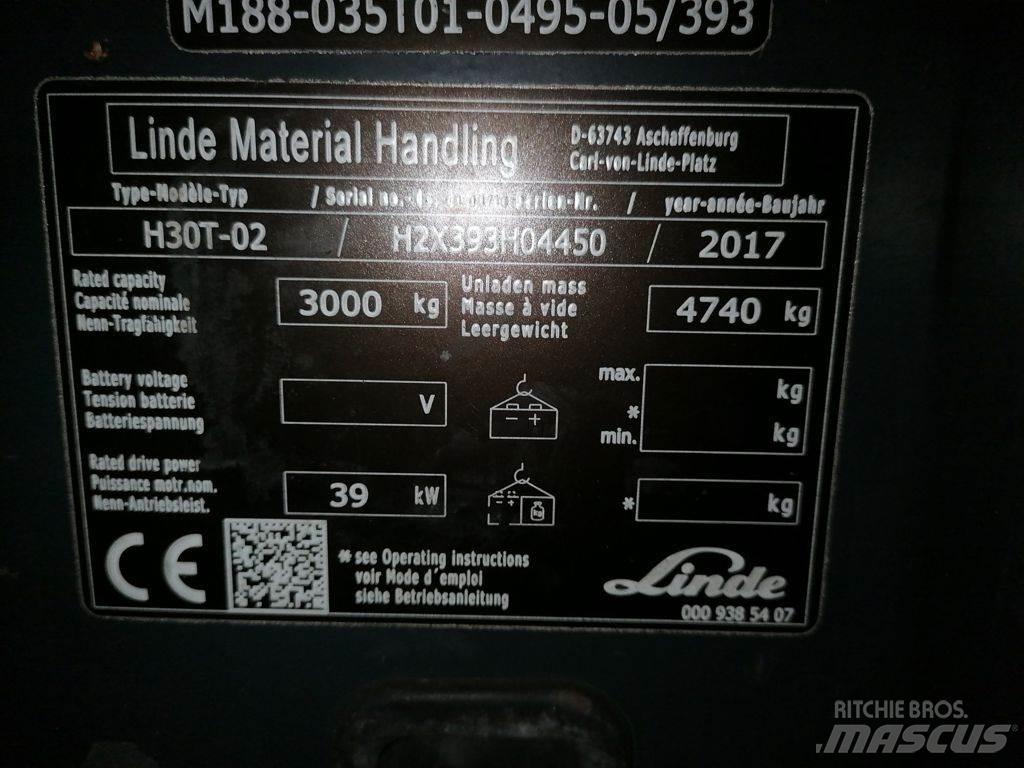 Linde H30T-02 Carrelli elevatori GPL