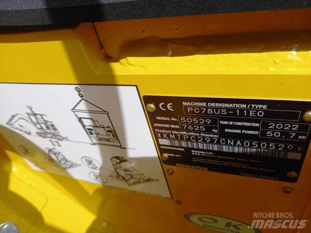 Komatsu PC78US-11EO Escavatori medi 7t - 12t