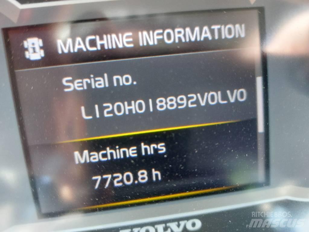 Volvo L120H Pale gommate