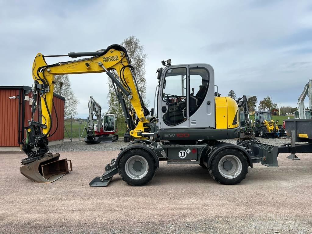 Wacker Neuson EW100 Escavatori gommati