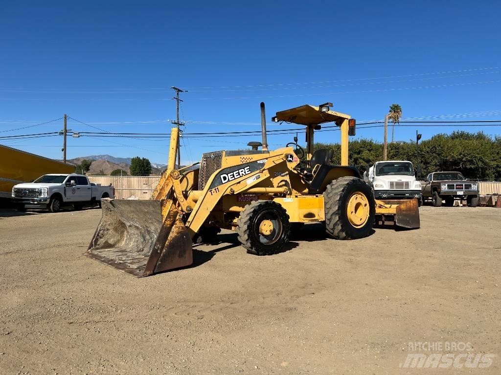 John Deere 210LE Pale frontali e scavatori