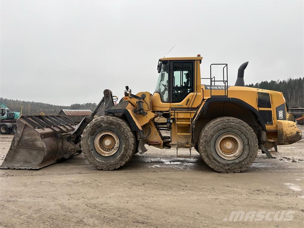 Volvo L180G Pale gommate