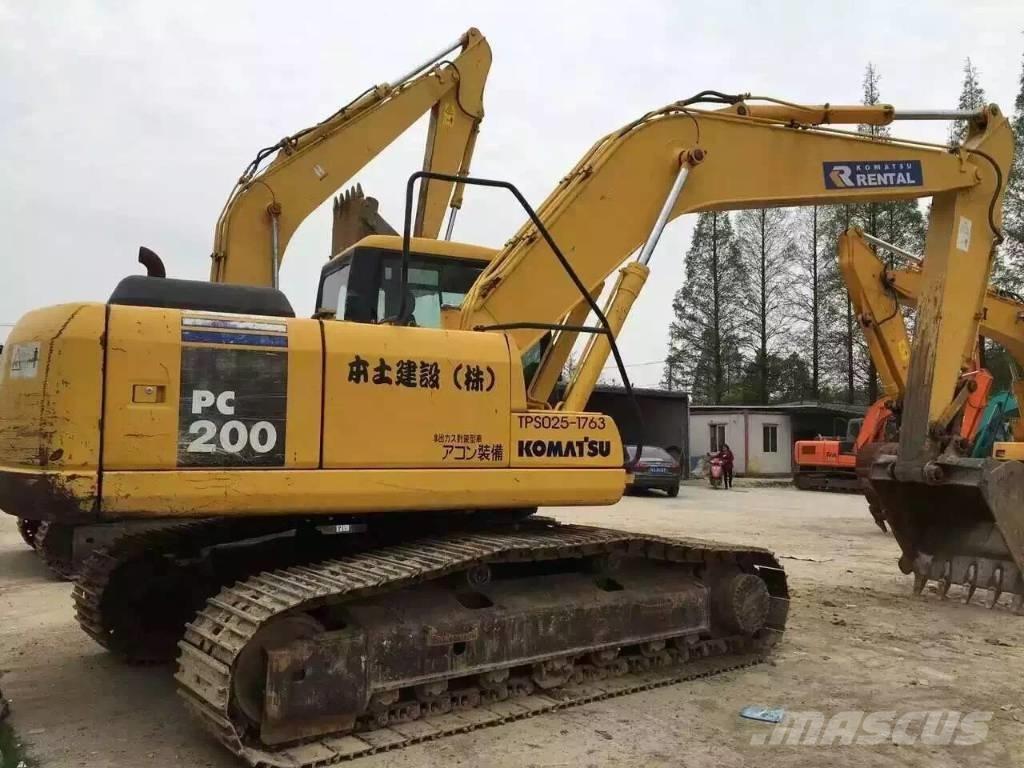 Komatsu pc200-7 Escavatori cingolati