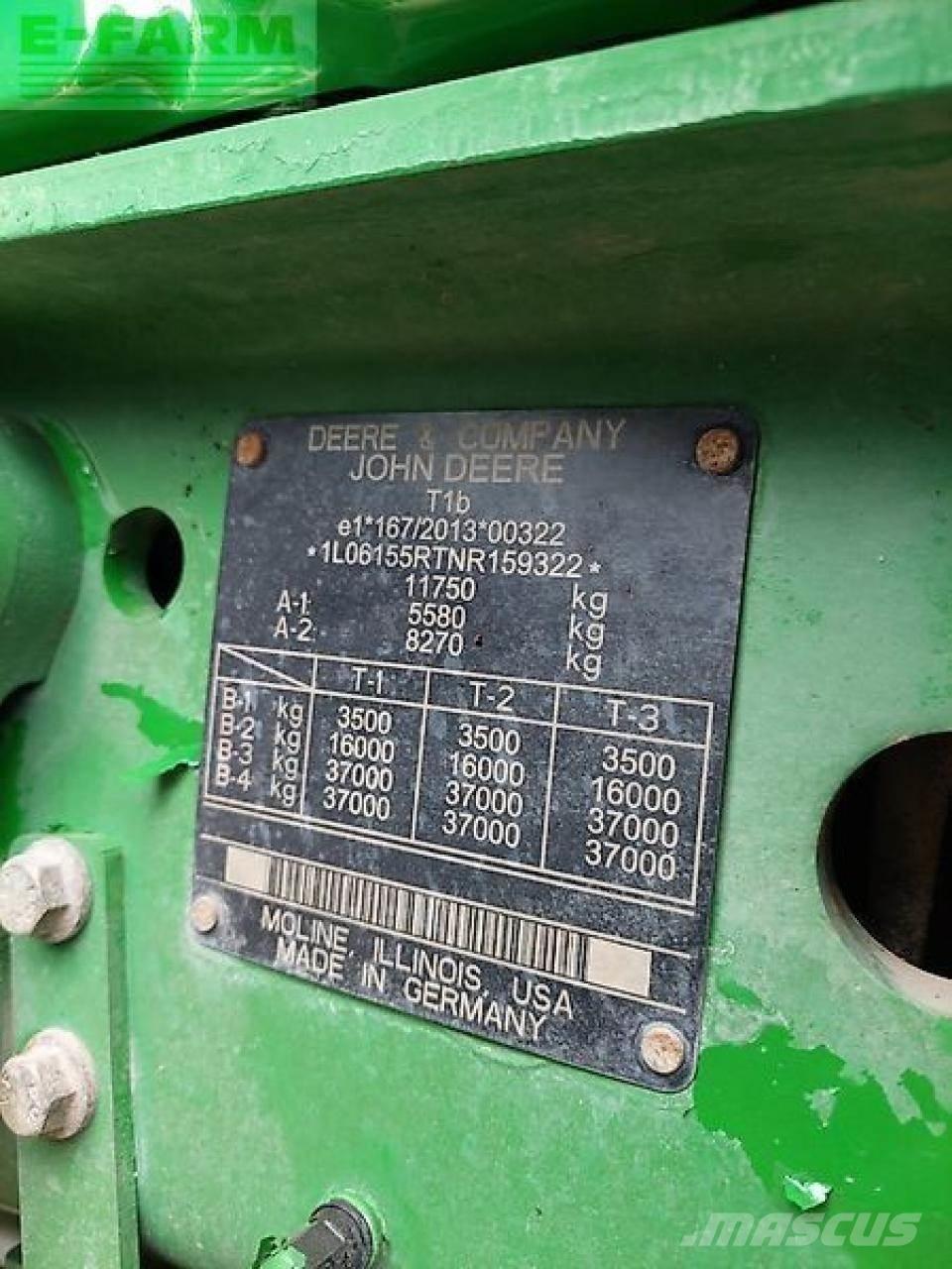 John Deere 6r155 Trattori