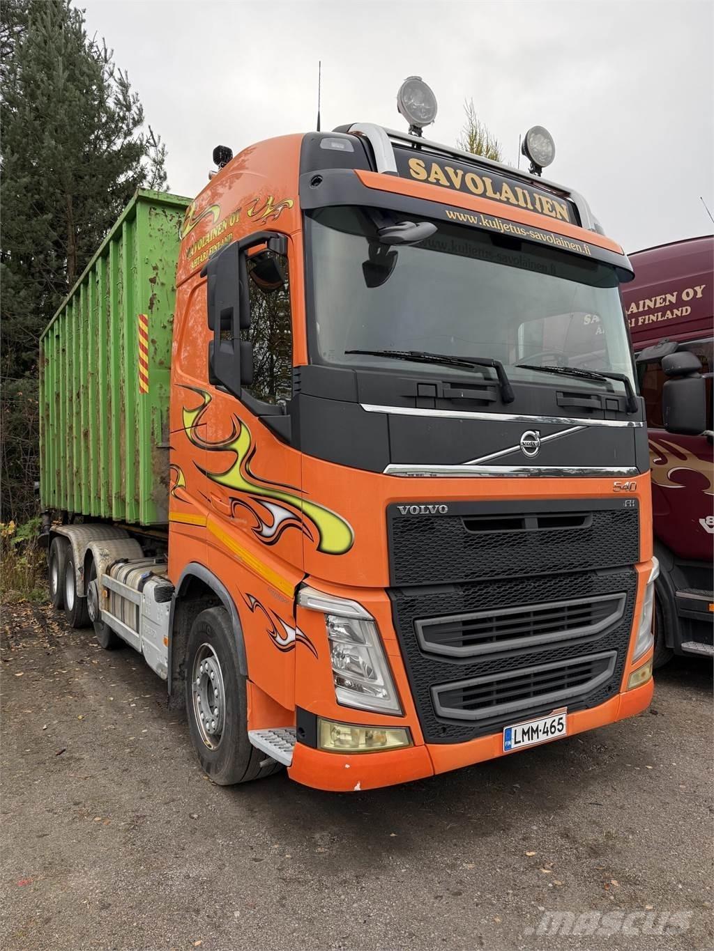 Volvo FH13 540 8X2 Camion con gancio di sollevamento