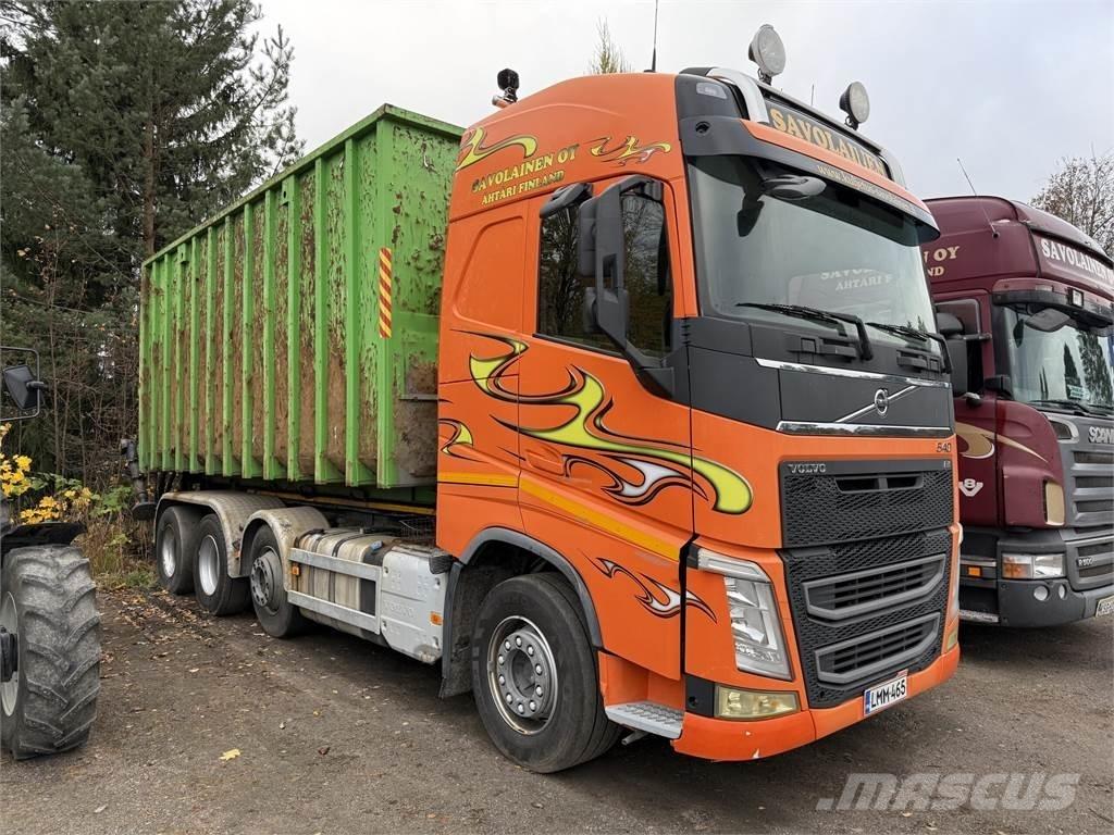 Volvo FH13 540 8X2 Camion con gancio di sollevamento