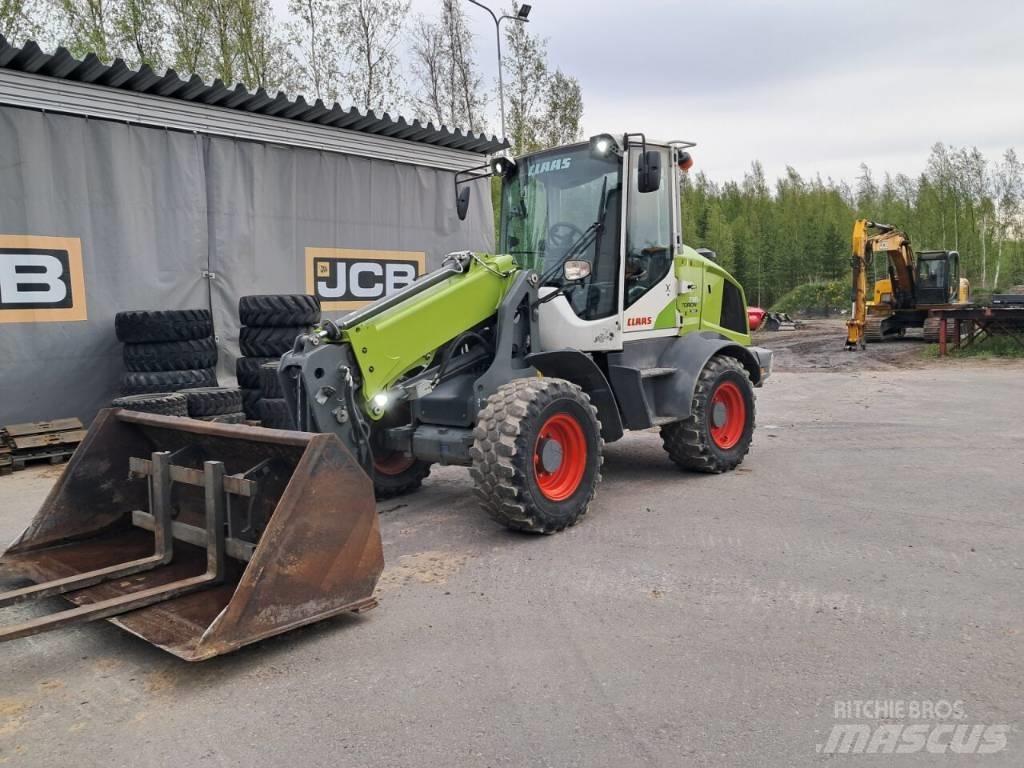CLAAS 738T Pale gommate telescopiche