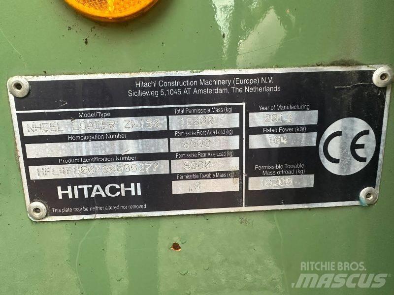 Hitachi ZW 150 Pale gommate