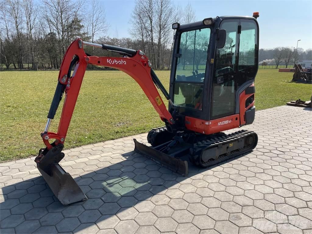 Kubota KX18-4 Miniescavatori