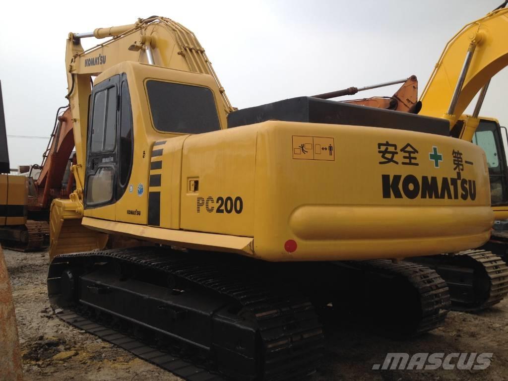 Komatsu PC200-6 Escavatori cingolati
