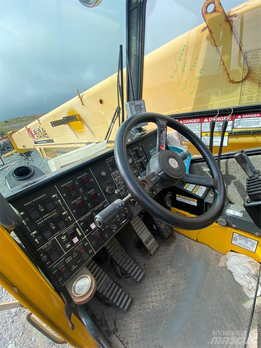 Grove RT880E Gru per terreni difficili