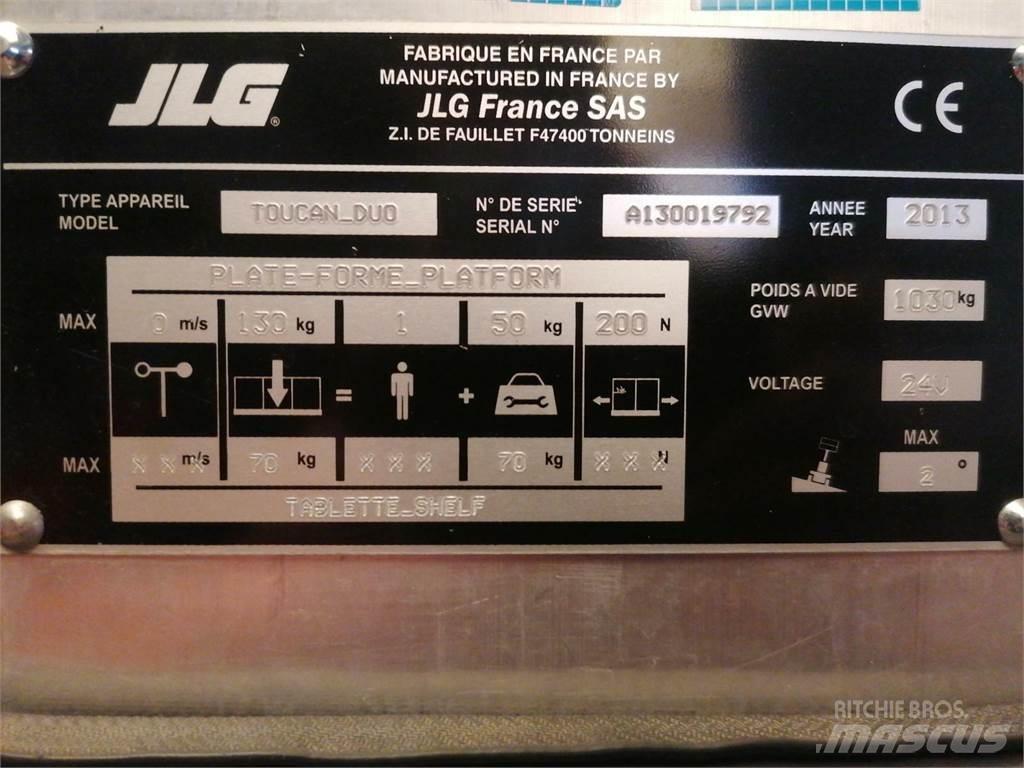 JLG TOUCAN DUO Piattaforme cingolate, Piattaforme a ragno e Montacarichi