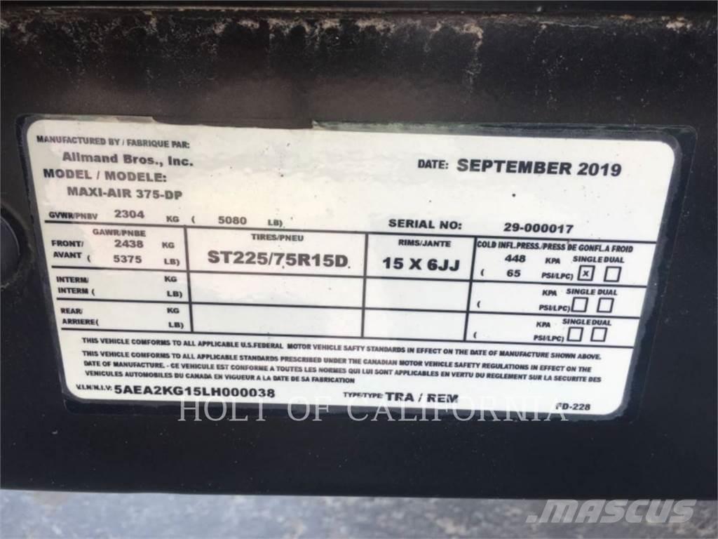Allmand COMPRES375 Essiccatori per aria compressa
