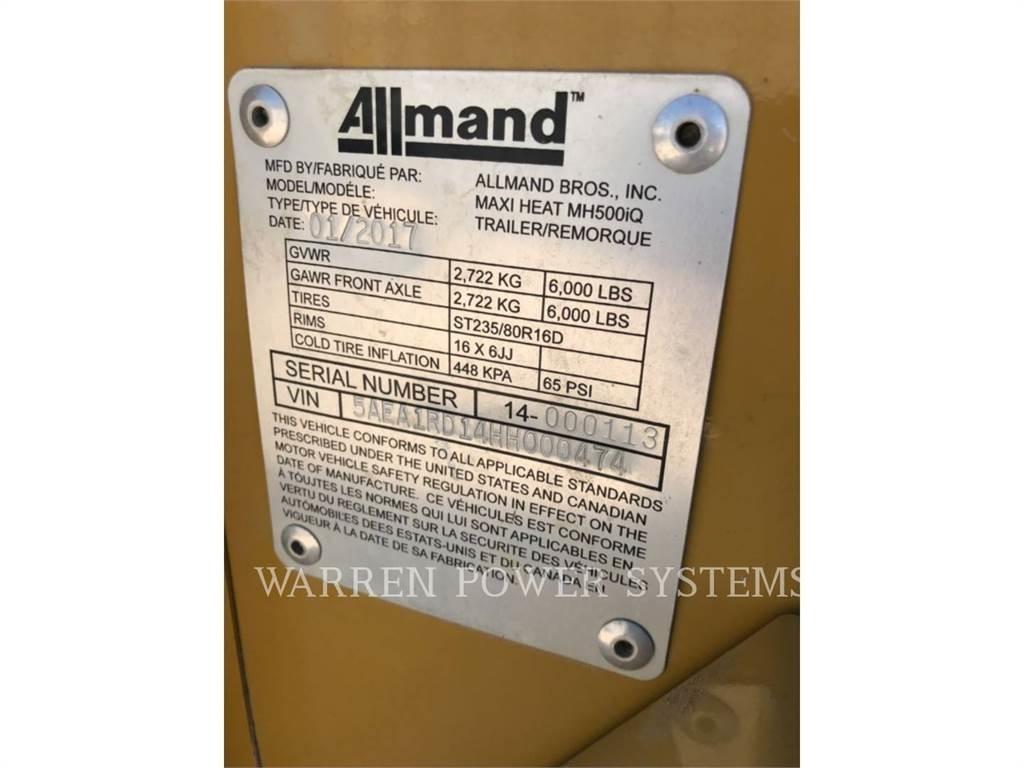 Allmand MH500 Dispositivi di riscaldamento / scongelamento
