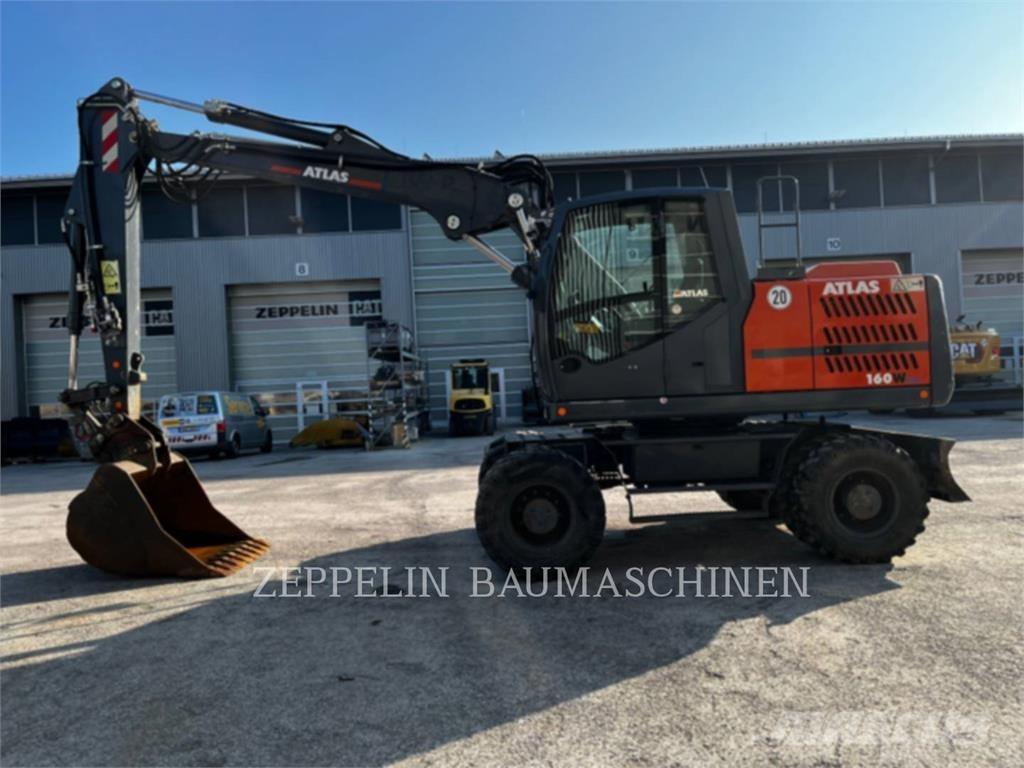Atlas 160W Escavatori gommati