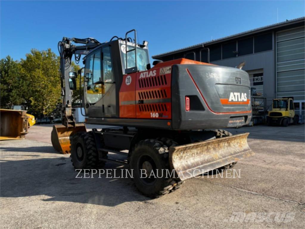 Atlas 160W Escavatori gommati