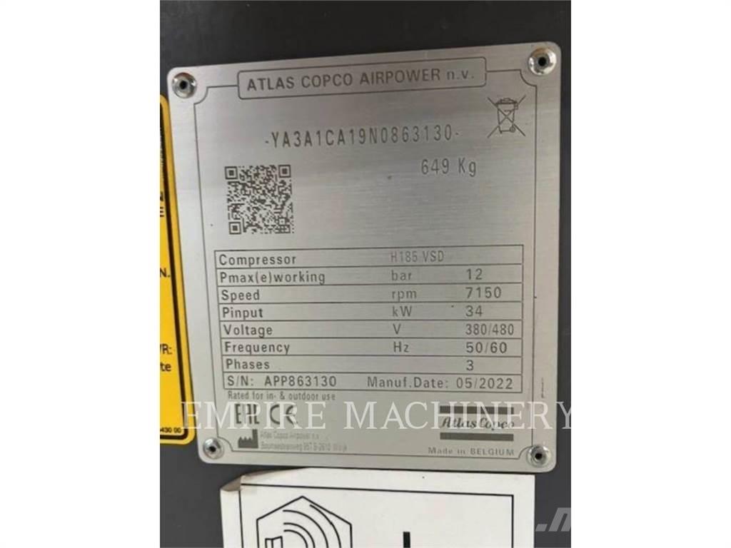 Atlas Copco H185 Compressori