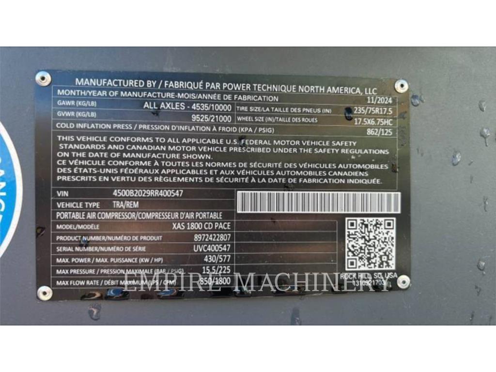 Atlas Copco XAS1800CD Compressori