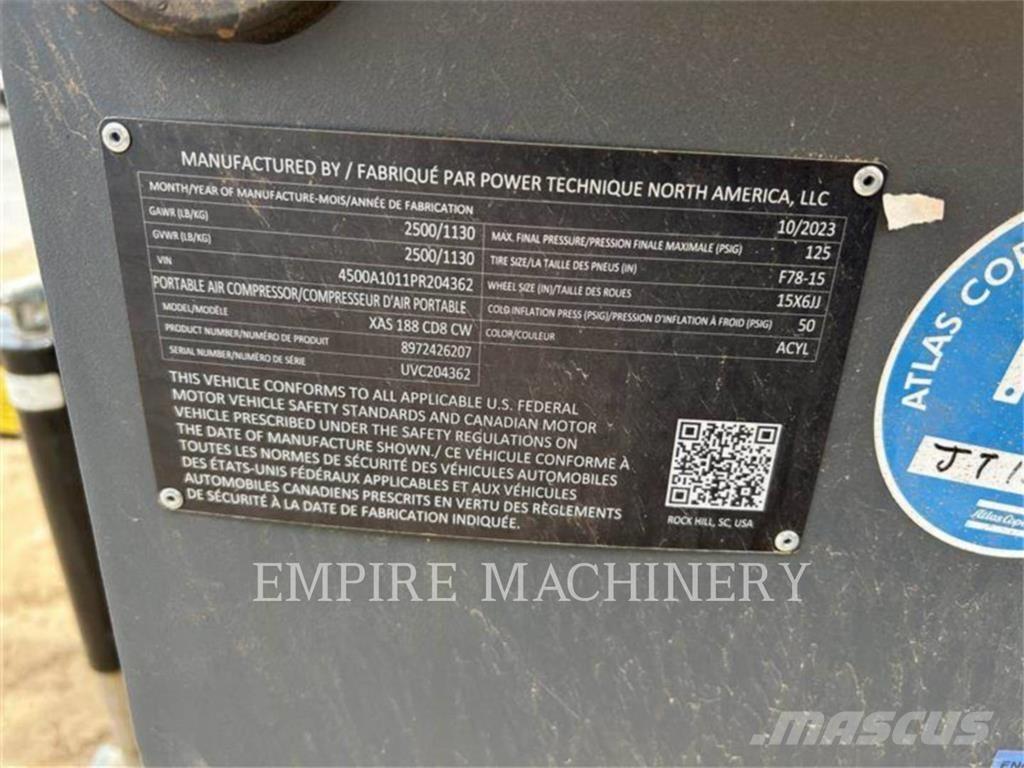 Atlas Copco XAS188CD Compressori