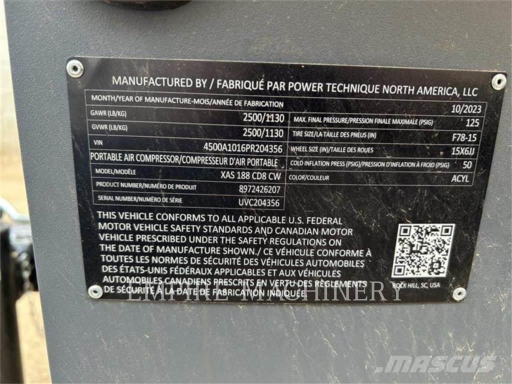 Atlas Copco XAS188CD Compressori