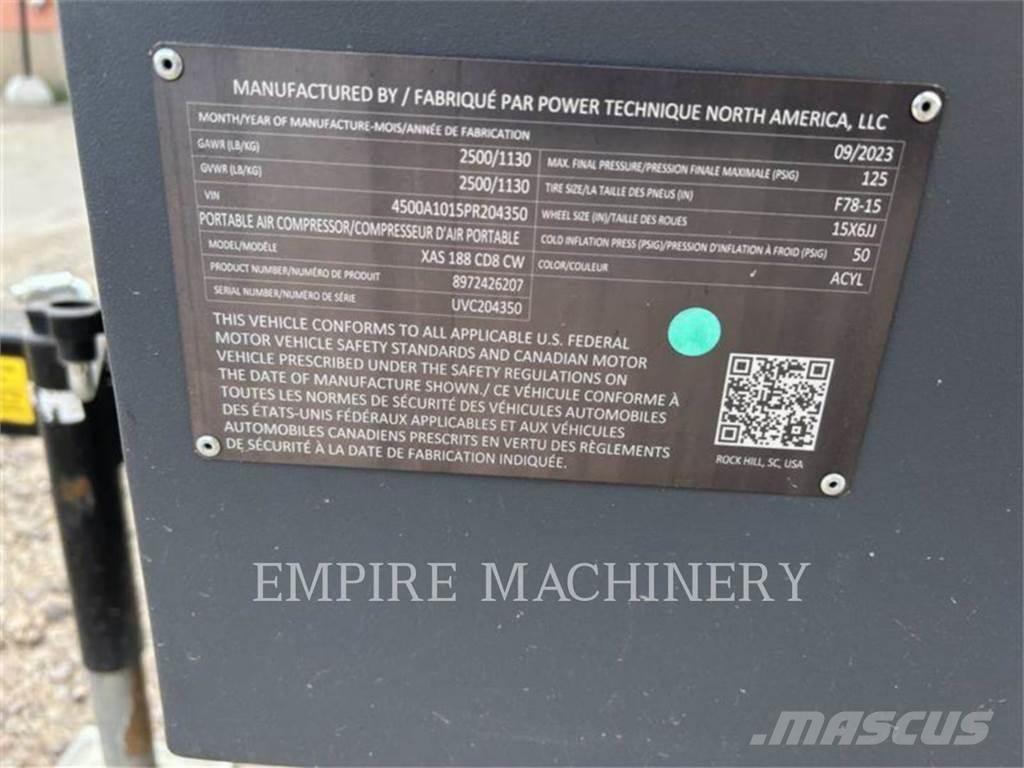 Atlas Copco XAS188CD Compressori
