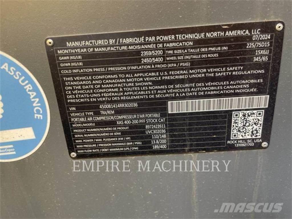 Atlas Copco XAS400CD Compressori