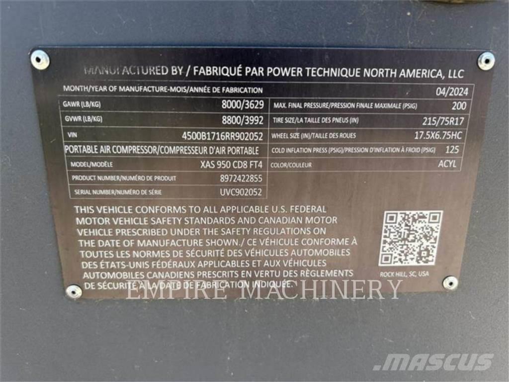 Atlas Copco XAS950CD Compressori