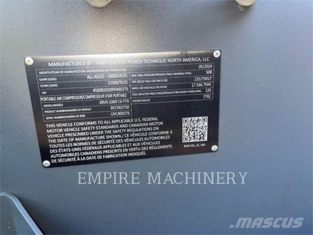 Atlas Copco XRVS1000CD Compressori