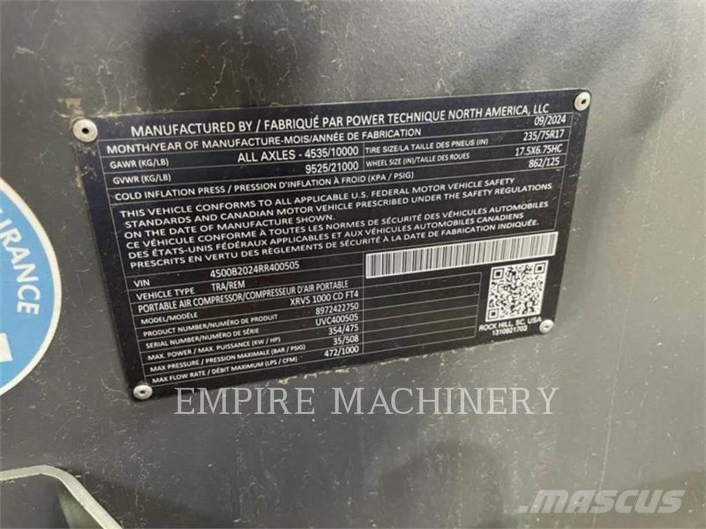 Atlas Copco XRVS1000CD Compressori