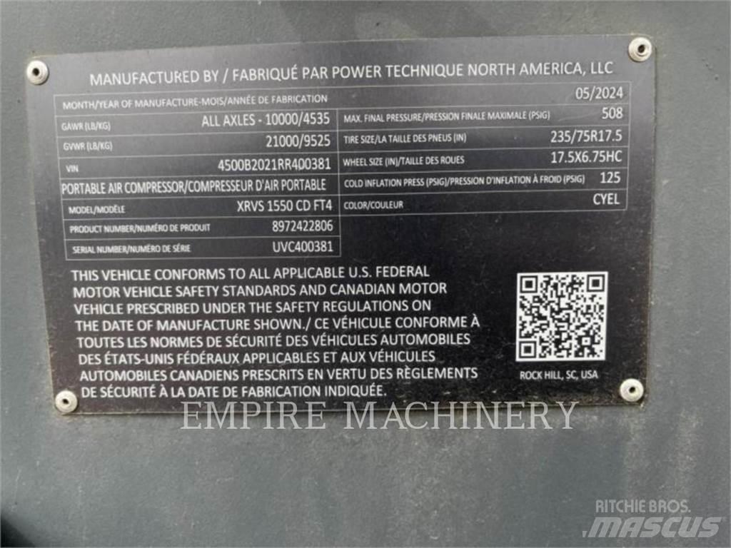 Atlas Copco XRVS1550CD Compressori