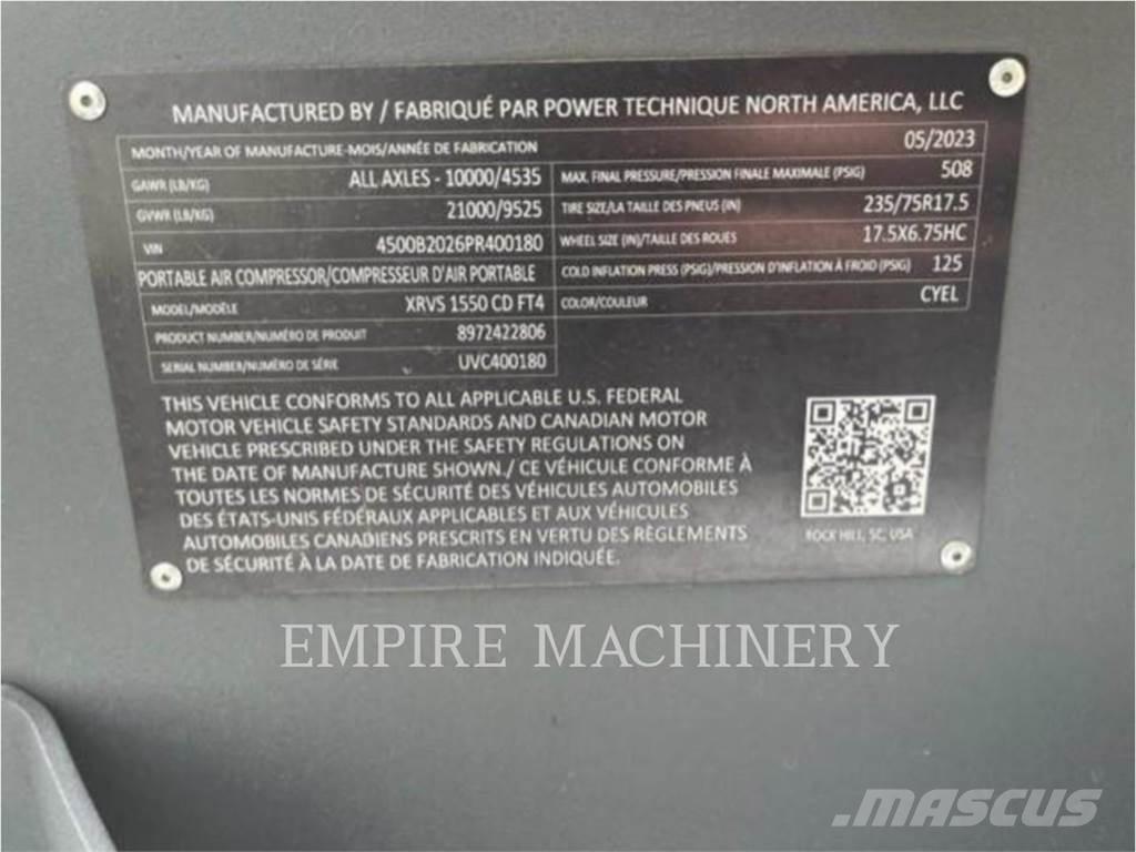 Atlas Copco XRVS1550CD Compressori