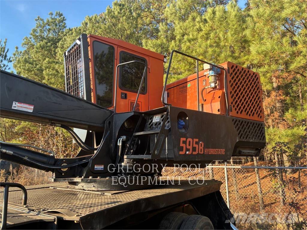 Barko 595B Caricatronchi con base su rimorchio