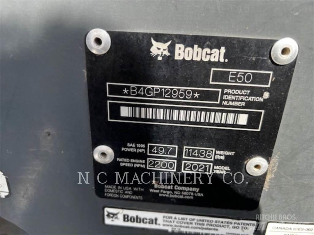 Bobcat E50 Escavatori cingolati
