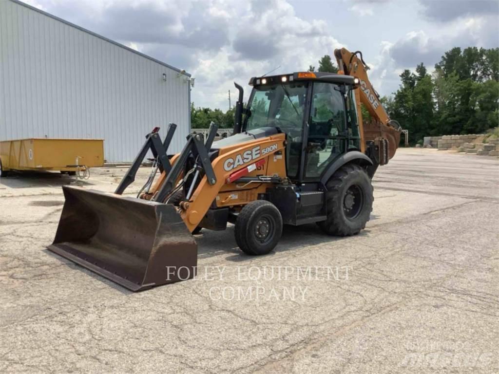 CASE 580N Mini Pale Gommate